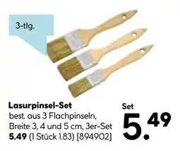Hellweg Lasurpinsel-set Angebot
