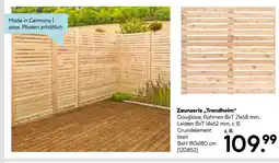 Hellweg Zaunserie „trondheim“ Angebot
