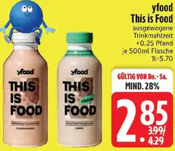 Edeka yfood This is Food Angebot