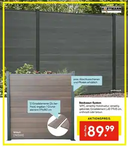 Hellweg Hartmann steckzaun-system Angebot
