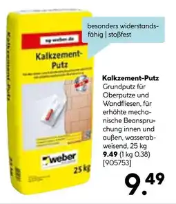 Hellweg Weber kalkzement-putz Angebot