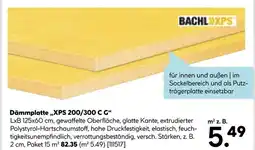 Hellweg Bachl xps dämmplatte „xps 200/300 c g“ Angebot