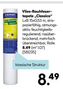 Hellweg Vlies-rauhfaser-tapete „classico“ Angebot