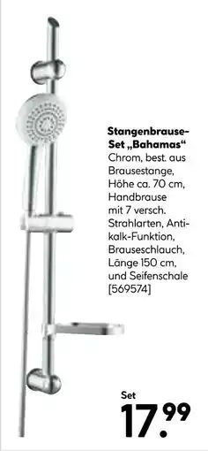 Hellweg Stangenbrause-set „bahamas“ Angebot