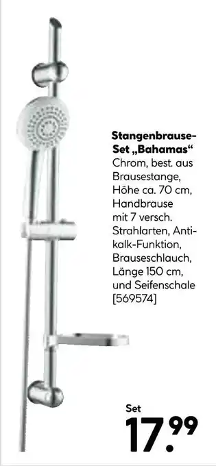Hellweg Stangenbrause-set „bahamas“ Angebot