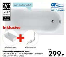 Hellweg Ottofond badewannen-komplettset „nixe“ Angebot