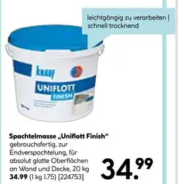Hellweg Knauf uniflott finish Angebot