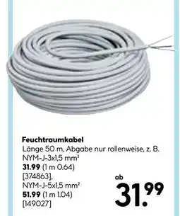 Hellweg Feuchtraumkabel Angebot