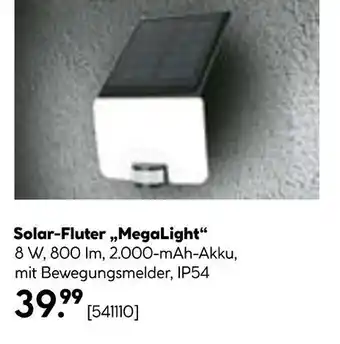 Hellweg Solar-fluter „megalight“ Angebot
