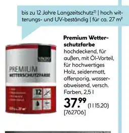 Hellweg Premium wetterschutzfarbe Angebot