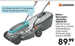 Hellweg Gardena elektro-rasenmäher „powermax 1200/32 g2“ Angebot