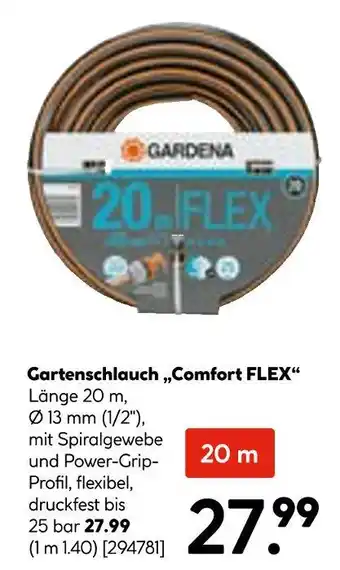 Hellweg Gardena comfort flex gartenschlauch Angebot