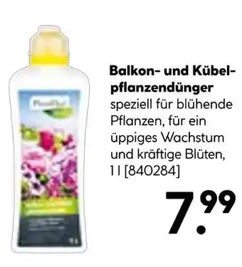 Hellweg Balkon- und kübelpflanzendünger Angebot
