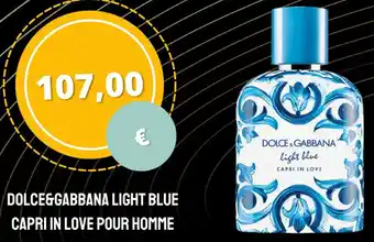 Douglas Dolce&gabbana light blue capri in love pour homme Angebot