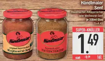 E-Center Händlmaier Senf Angebot