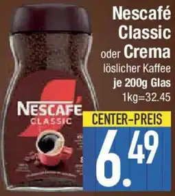 E-Center Nescafé Classic oder Crema Angebot