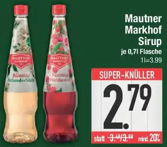 E-Center Mautner Markhof Sirup Angebot