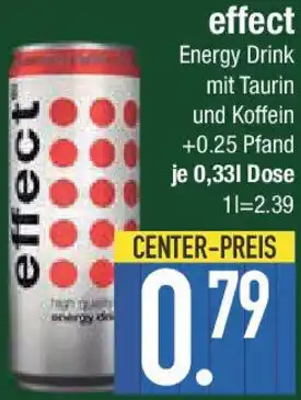 E-Center effect Energy Drink Angebot