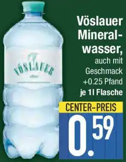 E-Center Vöslauer Mineralwasser Angebot