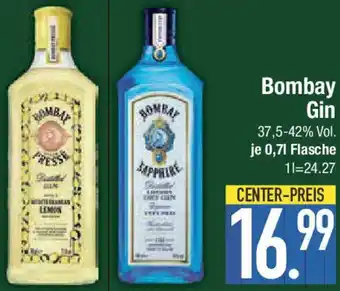E-Center Bombay Gin Angebot