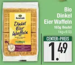 E-Center Bio Dinkel Eier Waffeln Angebot