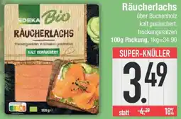 E-Center Edeka Bio Räucherlachs Angebot