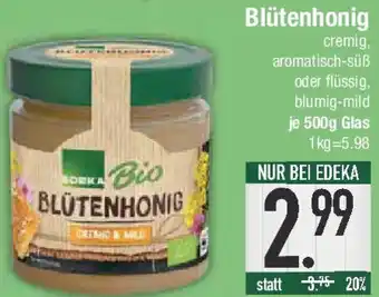 E-Center Edeka Bio Blütenhonig Angebot