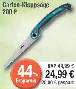 E-Center GARDENA Garten-Klappsäge 200 P Angebot