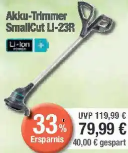 E-Center GARDENA Akku-Trimmer SmallCut Ll-23R Angebot