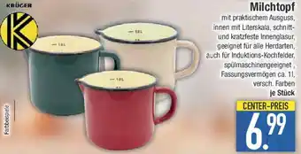 E-Center KRÜGER Milchtopf Angebot