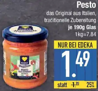 E-Center EDEKA Herzstücke Pesto Angebot