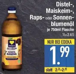 E-Center EDEKA Herzstücke Distel-, Maiskeim-, Raps-oder Sonnenblumenöl Angebot
