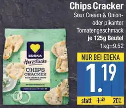 E-Center EDEKA Herzstücke Chips Cracker Angebot