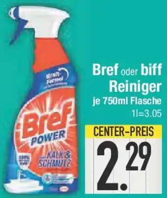 E-Center Bref oder biff Reiniger Angebot