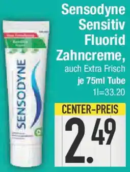 E-Center Sensodyne Sensitiv Fluorid Zahncreme Angebot