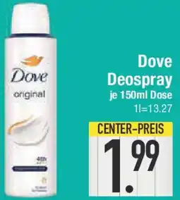 E-Center Dove Deospray Angebot