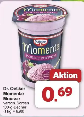 Famila Nord West Dr. Oetker Momente Mousse Angebot