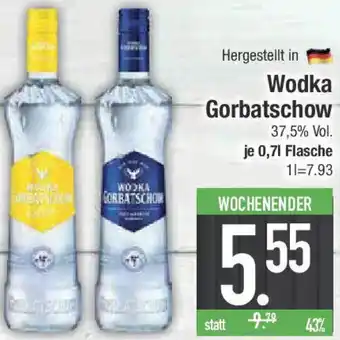 E-Center Wodka Gorbatschow Angebot