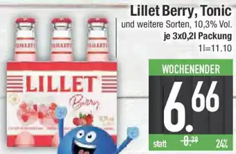 E-Center Lillet Berry, Tonic Angebot