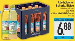 E-Center Adelholzener Schorle, Eistee Angebot