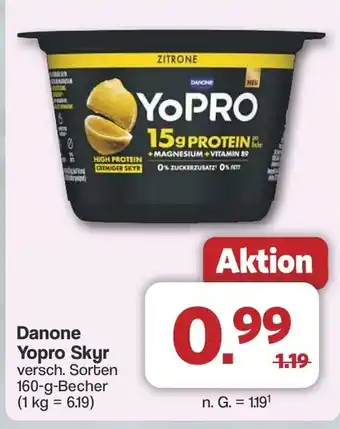 Famila Nord West Danone Yopro Skyr Angebot