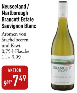 Galeria Markthalle Neuseeland / Marlborough Brancott Estate Sauvignon Blanc Angebot