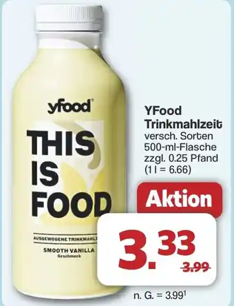 Famila Nord West yfood Trinkmahlzeit Angebot