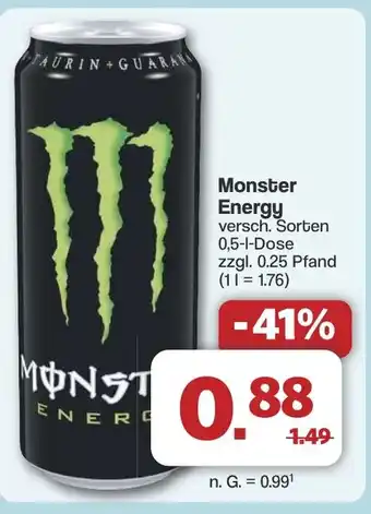 Famila Nord West Monster Energy Angebot
