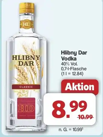 Famila Nord West Hlibny Dar Vodka 40% Vol. Angebot