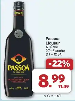 Famila Nord West Passoa Liqueur 17% Vol. Angebot