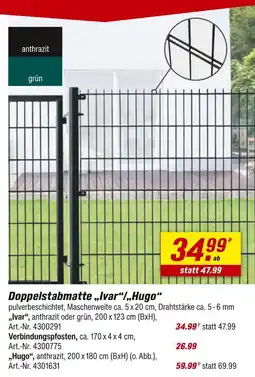 toom Baumarkt Doppelstabmatte ivar Angebot
