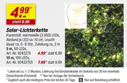 toom Baumarkt Solar-lichterkette Angebot