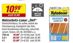 toom Baumarkt Xyladecor holzschutz-lasur „2in1“ Angebot