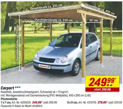 toom Baumarkt Carport Angebot